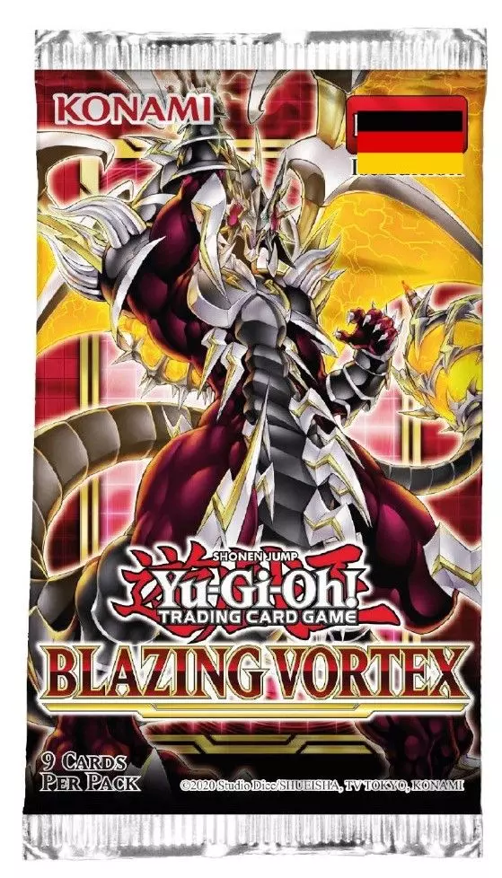 Blazing Vortex Booster 1. Auflage Deutsch