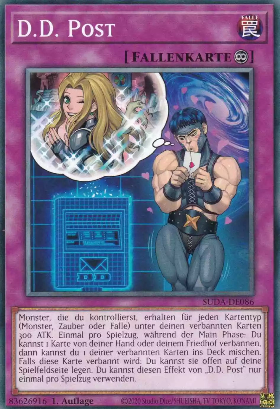 D.D. Post SUDA-DE086 ist in Common Yu-Gi-Oh Karte aus Supreme Darkness 1.Auflage