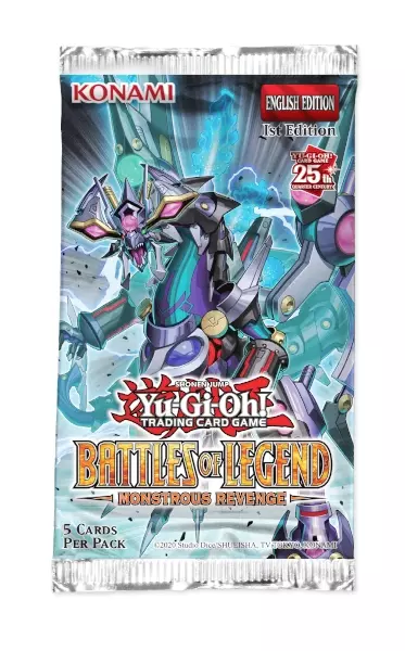 Yu-Gi-Oh! Battles of Legend Monstrous Revenge Booster Display 1. Auflage Englisch