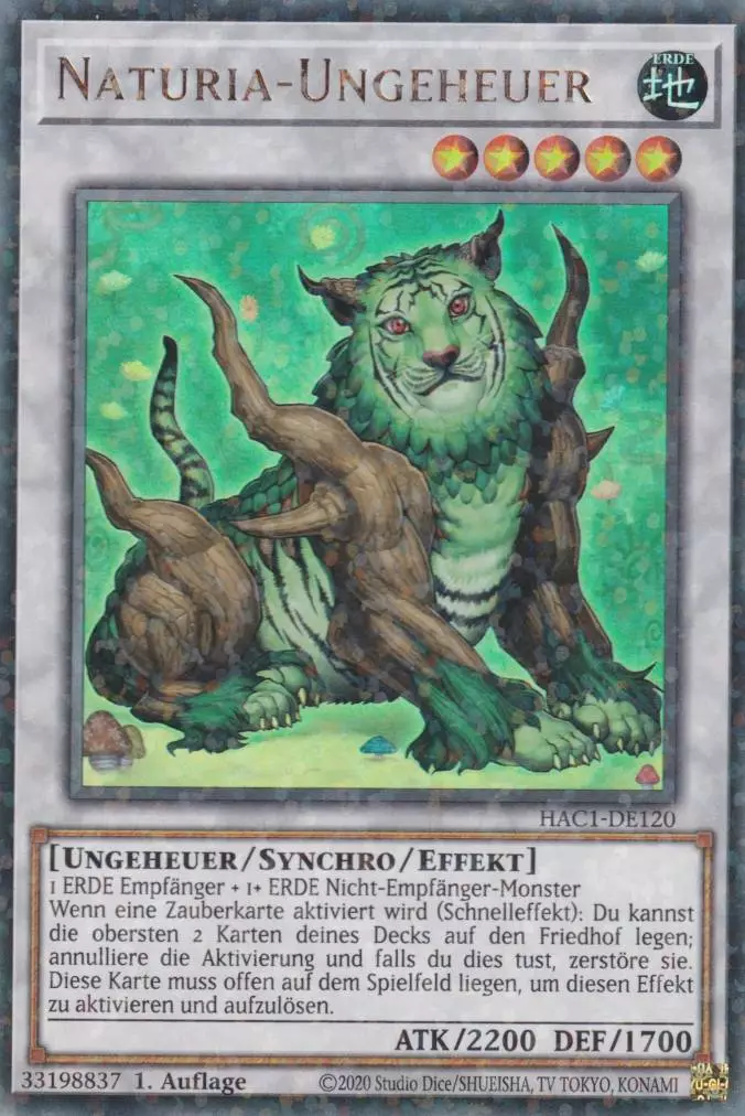hac1-de120-naturia-ungeheuer-duel-terminal-ultra-parallel-rare-hidden-arsenal-chapter-1 Naturia-Ungeheuer HAC1-DE120 ist in Duel Terminal Ultra Parallel Rare Yu-Gi-Oh Karte aus Hidden Arsenal Chapter 1 1.Auflage