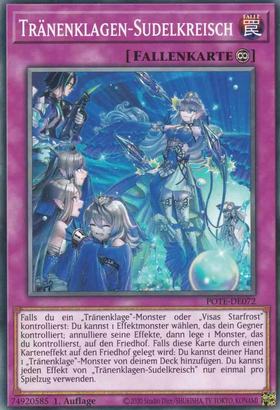 pote-de072-traenenklagen-sudelkreisch-common-power-of-the-elements Tränenklagen-Sudelkreisch POTE-DE072 ist in Common Yu-Gi-Oh Karte aus Power of the Elements 1.Auflage