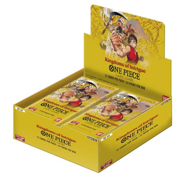One Piece Card Game - Kingdoms Of Intrigue - Booster Display OP04 (24 Packs) - Englisch
