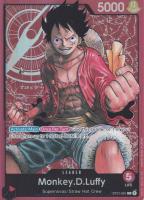 Monkey.D.Luffy ST01-001 ist in Leader. Die One Piece Karte ist aus Straw Hat Crew ST01 in Normal Art.