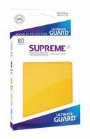 Ultimate Guard Supreme UX Kartenhüllen Standardgröße Gelb (80)