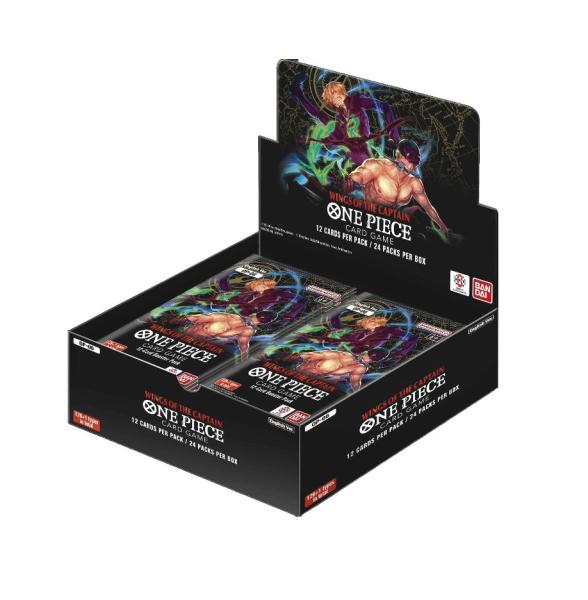One Piece Card Game - Wings of the Captain - Booster Display OP06 (24 Packs) - Englisch