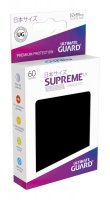 Ultimate Guard Supreme UX Kartenhüllen Japanische Größe Schwarz (60)