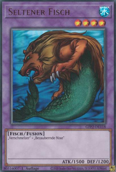 Seltener Fisch GFP2-DE118 ist in Ultra Rare Yu-Gi-Oh Karte aus Ghosts from the Past The 2nd Haunting 1.Auflage