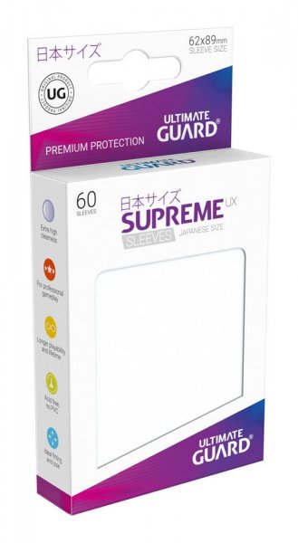 Ultimate Guard Supreme UX Kartenhüllen Japanische Größe Frosted (60)