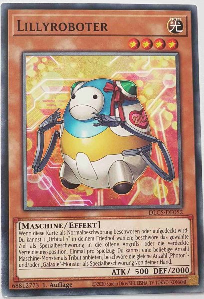 Lillyroboter DLCS-DE052 ist in Common Yu-Gi-Oh Karte aus Dragons of Legend The Complete Series 1.Auflage