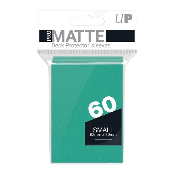 Ultra Pro Kartenhüllen - Matte Aqua (60) - Japanische Größe