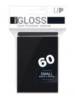 Ultra Pro Kartenhüllen - Gloss Schwarz (60) - Japanische Größe