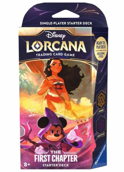 Disney Lorcana: The First Chapter - Amber & Amethyst - Starter Deck - Englisch