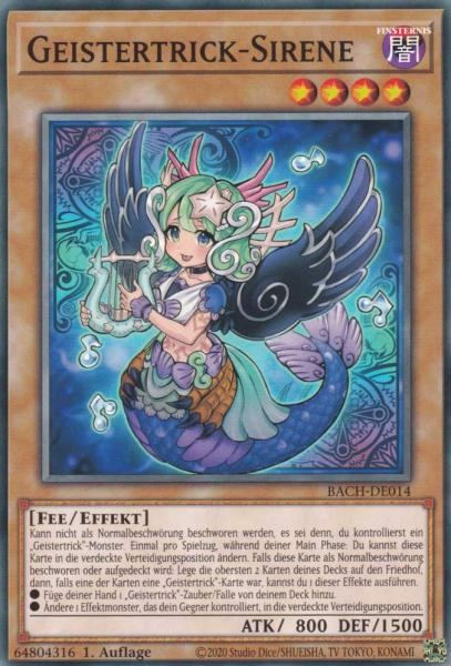 Geistertrick-Sirene BACH-DE014 ist in Common Yu-Gi-Oh Karte aus Battle of Chaos 1.Auflage