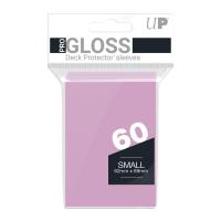Ultra Pro Kartenhüllen - Gloss Rosa (60) - Japanische Größe