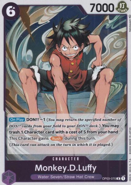 Monkey.D.Luffy OP03-070 ist in Rare. Die One Piece Karte ist aus Pillars of Strength OP-03 in Normal Art.