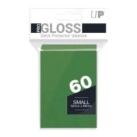 Ultra Pro Kartenhüllen - Gloss Grün (60) - Japanische Größe