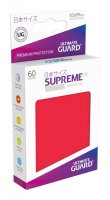 Ultimate Guard Supreme UX Kartenhüllen Japanische Größe Rot (60)