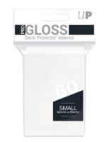 Ultra Pro Kartenhüllen - Gloss Weiß (60) - Japanische Größe