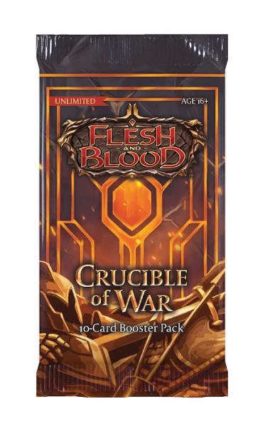 Flesh & Blood TCG - FaB Crucible of War Unlimited Booster - Englisch