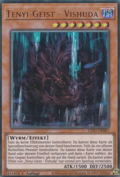 Tenyi-Geist - Vishuda GFP2-DE087 ist in Ultra Rare Yu-Gi-Oh Karte aus Ghosts from the Past The 2nd Haunting 1.Auflage