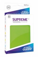 Ultimate Guard Supreme UX Kartenhüllen Standardgröße Hellgrün (80)