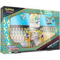 Pokemon Crown Zenith Shiny Zacian Premium Figure Collection - Englisch