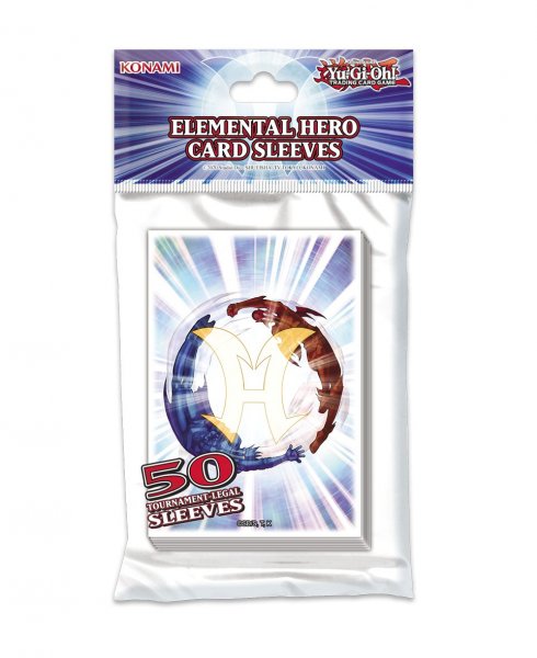 Elemental Hero - Kartenhüllen (50 Sleeves) Yugioh