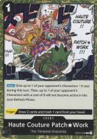 Haute Couture Patch★Work OP05-094 ist in Rare. Die One Piece Karte ist aus Awakening of the New Era in Normal Art.