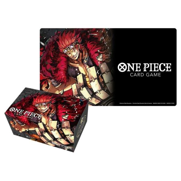 One Piece Card Game - Playmat and Storage Box Set -Eustass Captain Kid