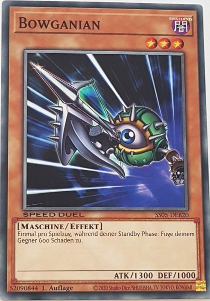 Bowganian SS05-DEB20 ist in Common Yu-Gi-Oh Karte aus Twisted Nightmares 1.Auflage