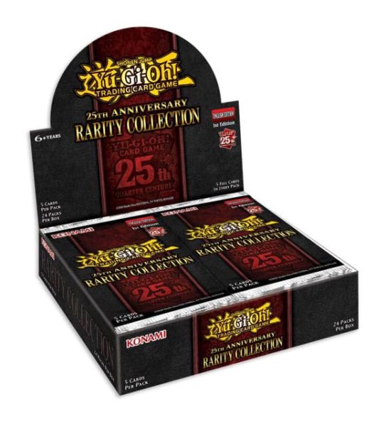 Yu-Gi-Oh! 25th Anniversary Rarity Collection - Booster Display 1. Auflage Englisch