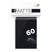 Ultra Pro Kartenhüllen - Matte Schwarz (60) - Japanische Größe