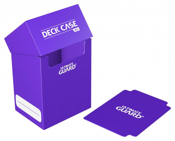 Ultimate Guard Deck Box 80+ Violett mit Kartentrenner