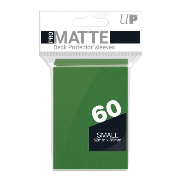 Ultra Pro Kartenhüllen - Matte Grün (60) - Japanische Größe