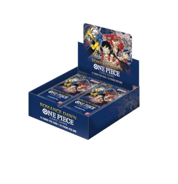 One Piece TCG Card Game - Romance Dawn Booster Display OP01 (24 Packs) - Englisch