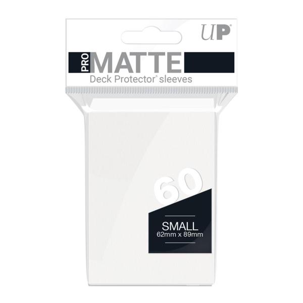 Ultra Pro Kartenhüllen - Matte Weiß (60) - Japanische Größe