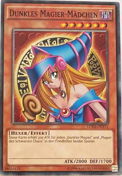 Dunkles Magier-Mädchen LDK2-DEY11 ist in Common Yu-Gi-Oh Karte aus Legendary Decks 2 