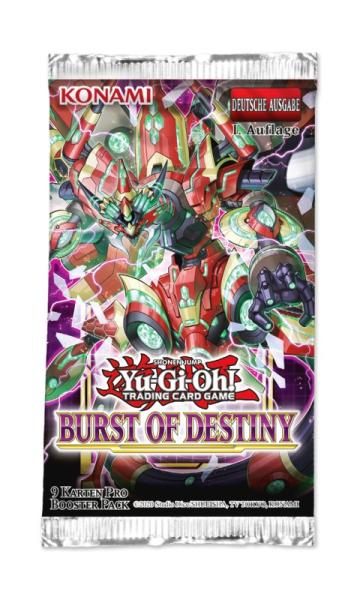Burst of Destiny - Booster 1. Auflage Deutsch