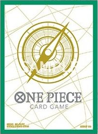 One Piece Card Game - Official Kartenhüllen V.5 (70 sleeves) - Logport Grün