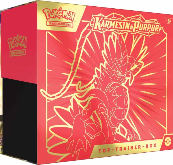 Pokemon Karmesin & Purpur KP01 Top-Trainer-Box - Koraidon - Deutsch