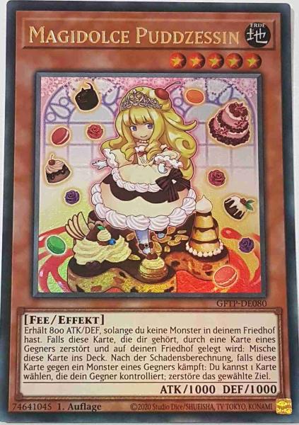 Magidolce Puddzessin GFTP-DE080 ist in Ultra Rare Yu-Gi-Oh Karte aus Ghost From The Past 1.Auflage