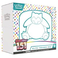 Pokemon SV03.5 - Scarlet & Violet Pokemon 151 - Elite Trainer Box Snorlax - Englisch