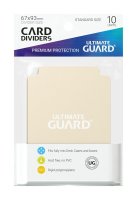 Ultimate Guard Kartentrenner Standardgröße Sand 10 Stück
