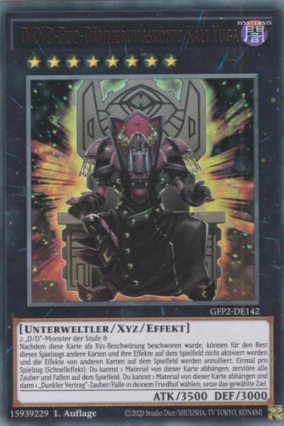 D/D/D-Duo-Dämmerungskönig Kali Yuga GFP2-DE142 ist in Ultra Rare Yu-Gi-Oh Karte aus Ghosts from the Past The 2nd Haunting 1.Auflage