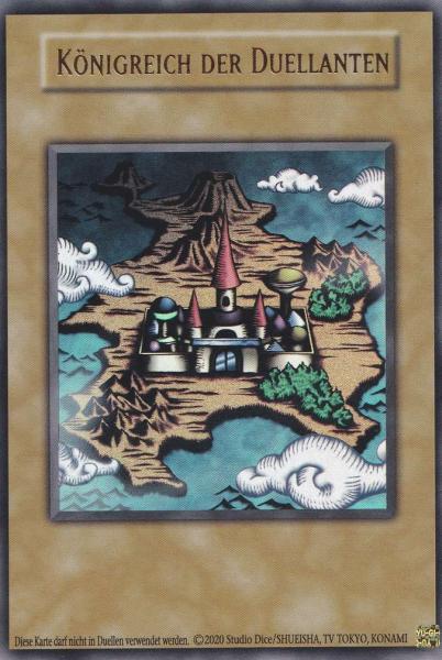 Königreich der Duellanten YGLD-DETKN-4 ist in Ultra Rare Yu-Gi-Oh Karte aus Yugis Legendary Decks - King of Games unlimitiert