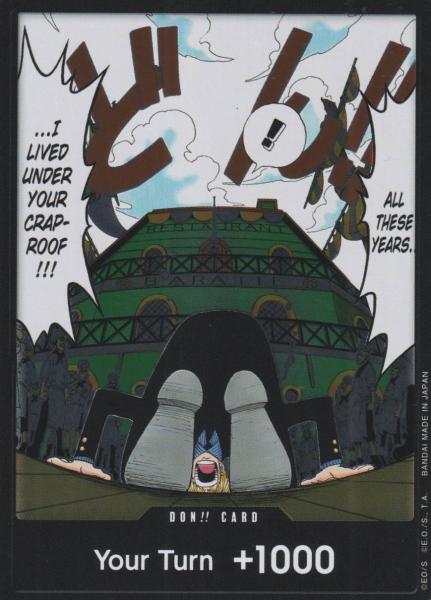 OP03-DON OP03-DON ist in . Die One Piece Karte ist aus Pillars of Strength OP-03 in 
