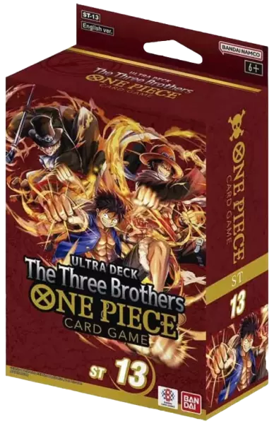 One Piece Card Game - Ultra Starer Deck - The Three Brothers ST-13 - Englisch