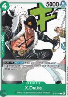 X.Drake ST02-014 ist in Common. Die One Piece Karte ist aus Worst Generation ST02 in Normal Art.