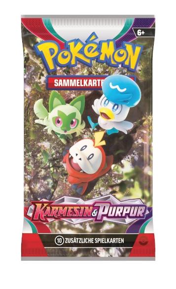 Pokemon Karmesin & Purpur KP01 Booster - Deutsch