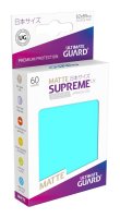 Ultimate Guard Supreme UX Kartenhüllen Japanische Größe Matt Aquamarin (60)